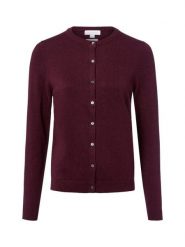 Brookshire Kardigan damski Kobiety Bawełna lila marmurkowy, XL. Swetry brookshire, uniwersalny, bez wzorów, z bawełny, klasyczne, bez ramiączek. Za 249.95 zł.