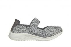 Półbuty Rock Deborah Iceberg 032954, Szary, Materiał - 36. Szare buty sportowe lifestyle Rock Spring, na lato, bez wzorów, z materiału, rockowe, z kwadratowym noskiem, bez obcasa. W wyprzedaży za 134.10 zł.