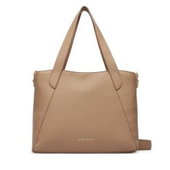 Torebka Valentino. Brązowe shopper bag Valentino, bez wzorów, bez dodatków. Za 749.99 zł.