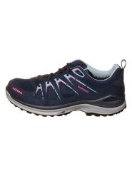 LOWA Buty trekkingowe "Innox Evo GTX" w kolorze granatowym rozmiar: 43,5. Niebieskie trekkingi Lowa, bez wzorów, z gore-texu, bez zapięcia, outdoorowe, gore-tex. Za 391.99 zł.