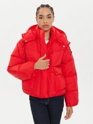 Levi's® Kurtka puchowa Western Bubble A8527-0004 Czerwony Regular Fit. Czerwone kurtki l, bez wzorów, z puchu, bez kaptura. Za 569.99 zł.