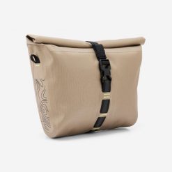 Torba rowerowa do bikepackingu Riverside ADVT 900 na kierownicę IPX6 3,5 l. Brązowe torebki klasyczne ROCKRIDER, bez wzorów, z materiału, sportowe, bez dodatków. Za 179.99 zł.