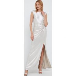 Lauren Ralph Lauren sukienka 253771574001 kolor srebrny maxi prosta. Szare sukienki Lauren Ralph Lauren, na co dzień, bez wzorów, bez kołnierzyka, bez ramiączek, maxi, proste. W wyprzedaży za 739.99 zł.