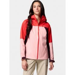 Płaszcz Przeciwdeszczowy Damski Columbia Inner Limits IV. Czerwone kurtki przeciwdeszczowe Columbia, bez wzorów, bez kaptura, trekkingowe. Za 499.00 zł.