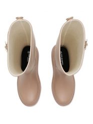 Ilse Jacobsen Kalosze w kolorze beżowym rozmiar: 38. Brązowe kalosze Ilse Jacobsen, bez wzorów, z materiału, bez zapięcia. Za 208.99 zł.