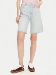 Tommy Hilfiger Szorty jeansowe WW0WW44388 Niebieski Relaxed Fit. Niebieskie szorty Tommy Hilfiger, bez wzorów, z bawełny. Za 339.99 zł.
