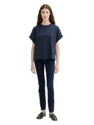 Tom Tailor Dżinsy - Skinny fit - w kolorze granatowym rozmiar: W30/L32. Niebieskie jeansy Tom Tailor, l, z aplikacjami, ze skóry, klasyczne, z podwyższonym stanem. Za 74.99 zł.