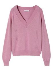 TATUUM Sweter w kolorze różowym rozmiar: XXL. Różowe swetry Tatuum, xxl, bez wzorów, z bawełny, bez ramiączek. Za 161.34 zł.