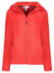 ANAPURNA Kurtka polarowa "Uternel" w kolorze czerwonym rozmiar: M. Czerwone kurtki ANAPURNA, m, z aplikacjami, z polaru, bez kaptura. Za 82.99 zł.