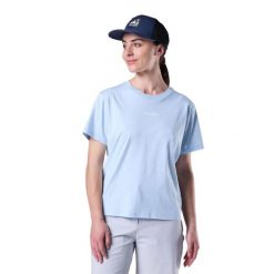 T-shirt damski Rossignol Waterfall. Niebieskie t-shirty Rossignol, bez wzorów, sportowe, bez kołnierzyka, bez ramiączek. Za 275.50 zł.