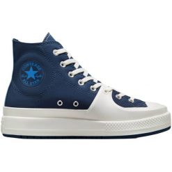 Trampki Converse Chuck Taylor All Star Construct Sport, Dla obu płci. Niebieskie trampki sportowe Converse, bez wzorów, bez zapięcia. Za 490.00 zł.