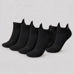 Skarpetki unisex bieganie niskie czarne Tab. Czarne skarpetki GYMBEAM, bez wzorów, z elastanu. Za 34.90 zł.