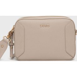 Liu Jo torebka AF2038.E0087 kolor beżowy. Brązowe listonoszki Liu Jo, bez wzorów, z materiału, na ramię, bez dodatków. Za 559.99 zł.