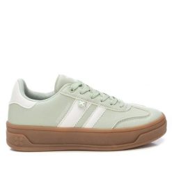 Buty sportowe Xti model 143645-AQUA dla kobiet. Zielone buty treningowe XTI, bez wzorów, z materiału, bez zapięcia, trekkingowe. Za 210.20 zł.