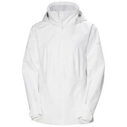 Damska kurtka wodoodporna Helly Hansen HP Racing 2.0. Białe kurtki Helly Hansen, na lato, m, bez wzorów, z dzianiny, eleganckie, bez kaptura. Za 766.50 zł.