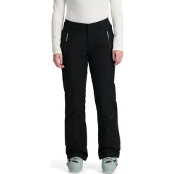 Damskie spodnie dresowe Spyder Winner Lengths. Czarne spodnie sportowe Spyder, na zimę, bez wzorów, z dresówki, narciarskie. Za 874.50 zł.