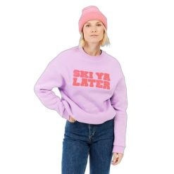 Bluza damska Protest Still. Fioletowe bluzy Protest, bez wzorów, bez ramiączek, bez kaptura. Za 274.50 zł.