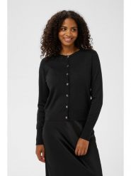 Kaffe Kardigan w kolorze czarnym rozmiar: XS. Czarne swetry Kaffe, xs, bez wzorów, bez ramiączek. Za 130.99 zł.