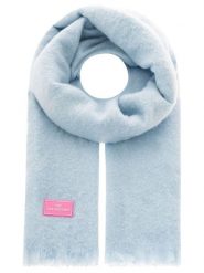 Zwillingsherz Szal w kolorze błękitnym - 180 x 60 cm rozmiar: onesize. Niebieskie szaliki i kominy Zwillingsherz, bez wzorów, z materiału. Za 82.99 zł.