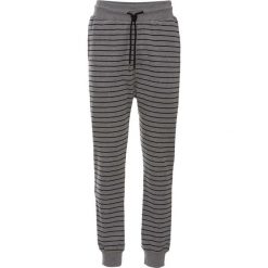 Spodnie dresowe bonprix szary melanż - czarny. Spodnie dresowe marki bonprix. Za 49.99 zł.