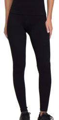 Legginsy sportowe treningowe damskie Cardio Bunny. Czarne legginsy Cardio Bunny, bez wzorów, z elastanu, sportowe, długie. Za 79.99 zł.