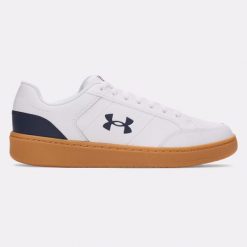 Buty Under Armour Official. Białe buty do biegania Under Armour, bez wzorów, bez zapięcia, do biegania. Za 189.99 zł.