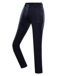 Alpine Pro Spodnie softshellowe "Ufeda" w kolorze granatowym rozmiar: M. Niebieskie spodnie dresowe Alpine Pro, bez wzorów, outdoorowe. Za 361.02 zł.