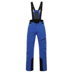Spodnie narciarskie dla kobiet Alpine Pro Werada 2. Niebieskie spodnie narciarskie Alpine Pro, bez wzorów, narciarskie. W wyprzedaży za 459.00 zł.