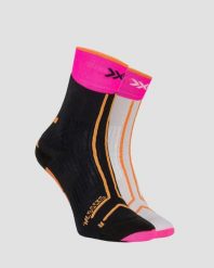 Skarpety trailowe X-Socks Trailrun Terraskin Expert Crew. Brązowe skarpetki X-Socks, bez wzorów, z materiału. Za 102.00 zł.