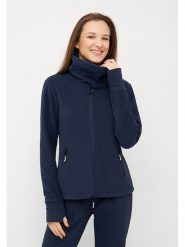 Bench Kurtka polarowa "Funnel" w kolorze granatowym rozmiar: 42. Niebieskie kurtki Bench, bez wzorów, z polaru, bez kaptura. Za 152.99 zł.