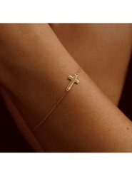 OR Carats Złota bransoletka z elementem ozdobnym rozmiar: onesize. Żółte bransoletki OR Carats, złote. Za 658.88 zł.