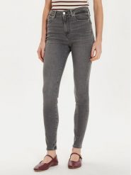 Tommy Hilfiger Jeansy Harlem WW0WW44117 Szary Skinny Fit. Szare jeansy Tommy Hilfiger, bez wzorów, z bawełny. Za 319.99 zł.