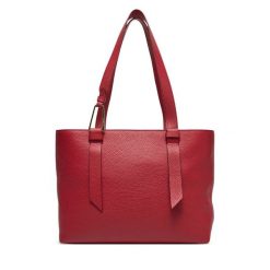 Torebka Coccinelle. Czerwone torebki klasyczne Coccinelle, bez wzorów, klasyczne, bez dodatków. Za 1,339.00 zł.
