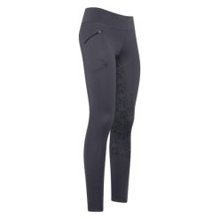 Damskie legginsy jeździeckie z pełną przyczepnością Easy Rider Dietse Winter. Szare legginsy EASY RIDER, bez wzorów, z dresówki, eleganckie. Za 265.50 zł.