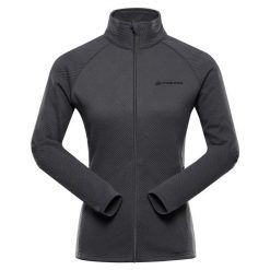 Bluza damska sportowa szybkoschnąca Alpine Pro Dozera 2. Szare bluzy bez kaptura Alpine Pro, bez wzorów, bez kaptura, narciarskie. W wyprzedaży za 319.00 zł.