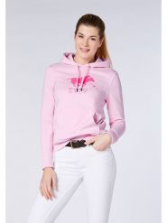 Polo Sylt Bluza w kolorze jasnoróżowym rozmiar: XS. Różowe bluzy Polo Sylt, xs, bez wzorów, z bawełny, z kapturem. Za 70.57 zł.