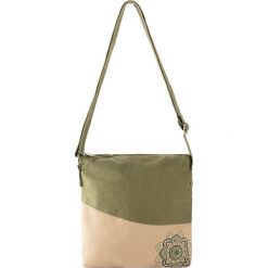 Torebka na ramię. Brązowe torebki klasyczne bonprix, bez wzorów, na ramię, z nadrukiem, bez dodatków. Za 59.99 zł.