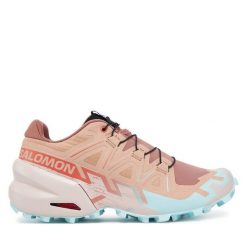 Buty do biegania Salomon. Czerwone buty do biegania Salomon, bez wzorów, bez zapięcia, do biegania, salomon speedcross. Za 579.99 zł.