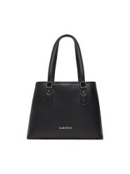 Valentino Torebka Brixton VBS7LX01 Czarny. Czarne torebki klasyczne Valentino, bez wzorów, ze skóry, bez dodatków. Za 639.99 zł.