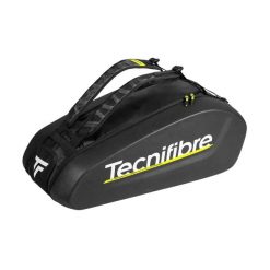 Torba na rakiety tenisowe Tecnifibre Reform L6. Czarne torby sportowe TECNIFIBRE, bez wzorów, z materiału. Za 583.00 zł.