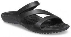 Klapki Dla Dorosłych Crocs Kadee II. Czerwone klapki Crocs, bez wzorów, z materiału, bez obcasa, bez zapięcia. Za 119.99 zł.