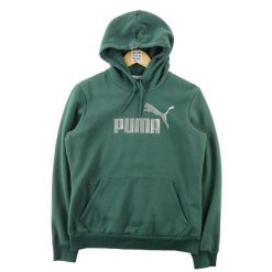 Second life - Puma bluza damska z kapturem zielona - Jak nowy. Zielone bluzy z kapturem Puma, l, bez wzorów, z kapturem, na fitness i siłownię. Za 85.16 zł.