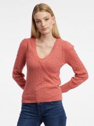 Orsay Sweter w kolorze różowym rozmiar: L. Różowe swetry Orsay, l, bez wzorów, z wełny, bez ramiączek. Za 66.16 zł.