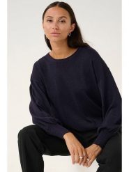 Kaffe Sweter "Regina" w kolorze fioletowym rozmiar: XL. Różowe swetry Kaffe, xl, bez wzorów, bez ramiączek. Za 96.60 zł.