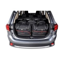 Torby Do Bagażnika Mitsubishi Outlander 2012-2020 5Szt Kjust. Czarne torby podróżne KJUST, bez wzorów. Za 1,524.00 zł.