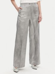 PINKO Spodnie materiałowe 104805 A2BP Szary Regular Fit. Szare spodnie materiałowe Pinko, bez wzorów, z materiału. Za 1,102.28 zł.