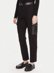 Gaudi Spodnie materiałowe 521BD24003 Czarny Slim Fit. Czarne spodnie materiałowe Gaudi, bez wzorów, z materiału. Za 629.99 zł.