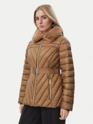 MICHAEL Michael Kors Kurtka zimowa 77A6945M42 Brązowy Slim Fit. Brązowe kurtki MICHAEL Michael Kors, na zimę, m, bez wzorów, z syntetyku, bez kaptura. Za 1,539.00 zł.