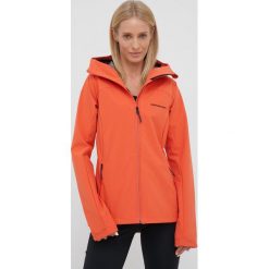 Peak Performance kurtka outdoorowa Explore kolor pomarańczowy. Brązowe kurtki Peak Performance, l, bez wzorów, z materiału, bez kaptura. W wyprzedaży za 759.99 zł.