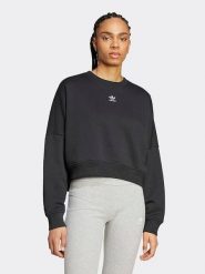 Adidas Bluza w kolorze czarnym rozmiar: L. Czarne bluzy adidas, l, bez wzorów, z bawełny, bez ramiączek, bez kaptura. Za 211.81 zł.